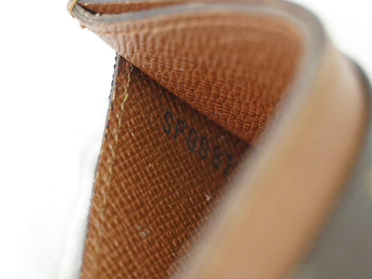 Louis Vuitton Card Holder Reverse Monogram Canvas Brown Canvas Card Holders Accessory (Pre-Owned)