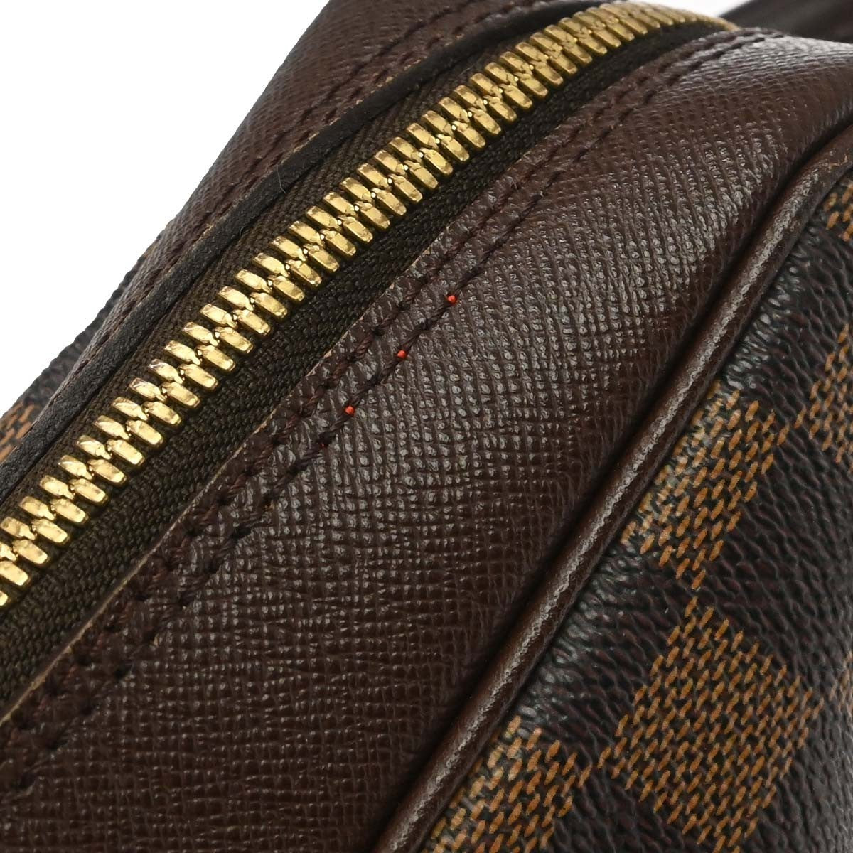 Louis Vuitton Brera Damier Brown Canvas Handbag (Pre-Owned)