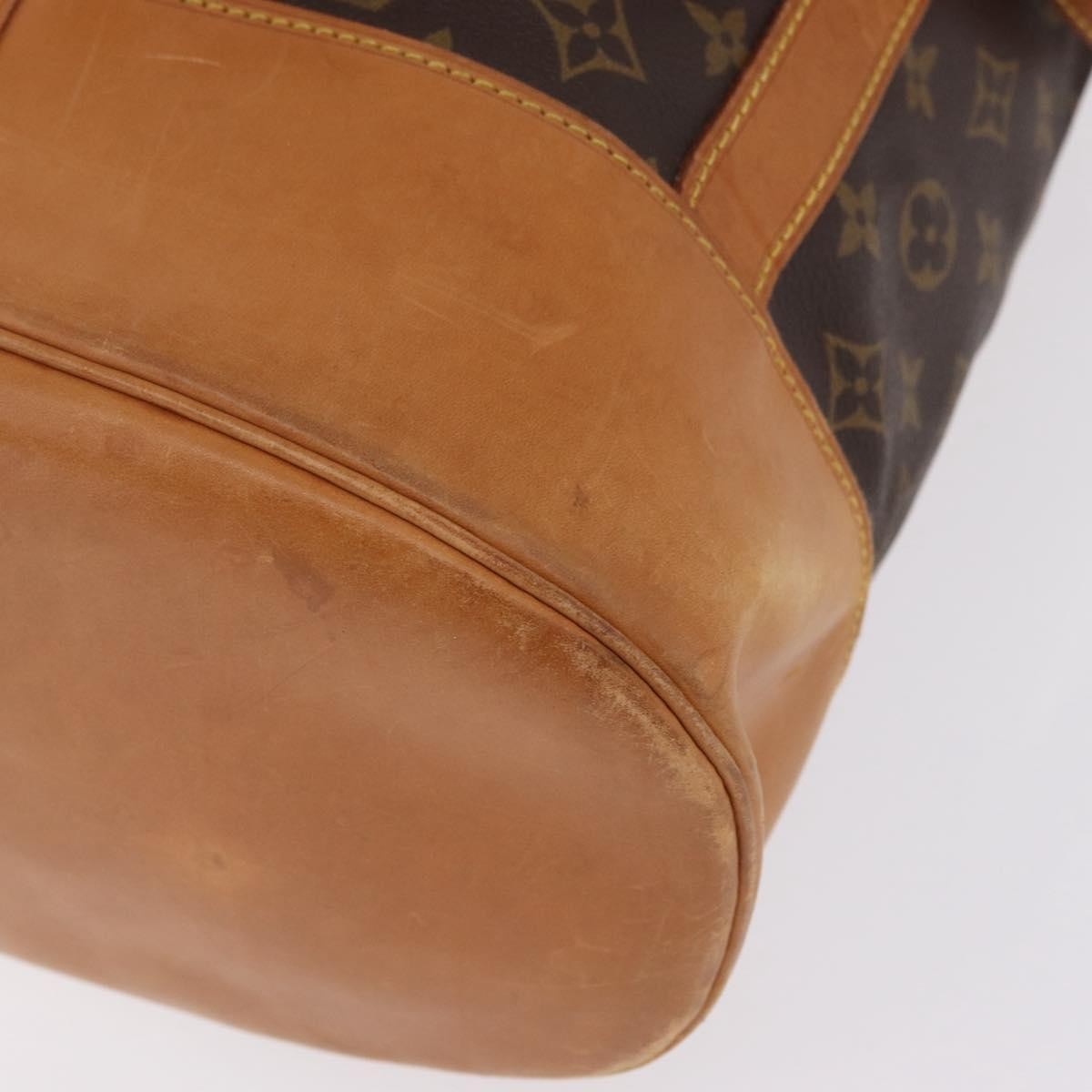 Louis Vuitton Randonnee Monogram Canvas Brown Canvas Backpack Bag (Pre-Owned)