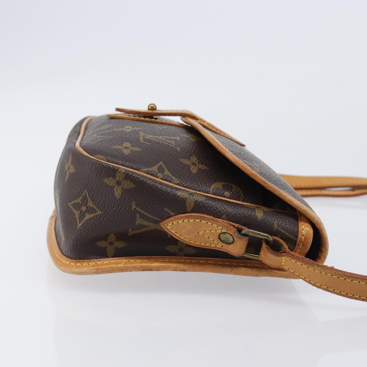 Louis Vuitton Sac Gibeciere Messenger Monogram Canvas Brown Canvas Shoulder Bag Bag (Pre-Owned)