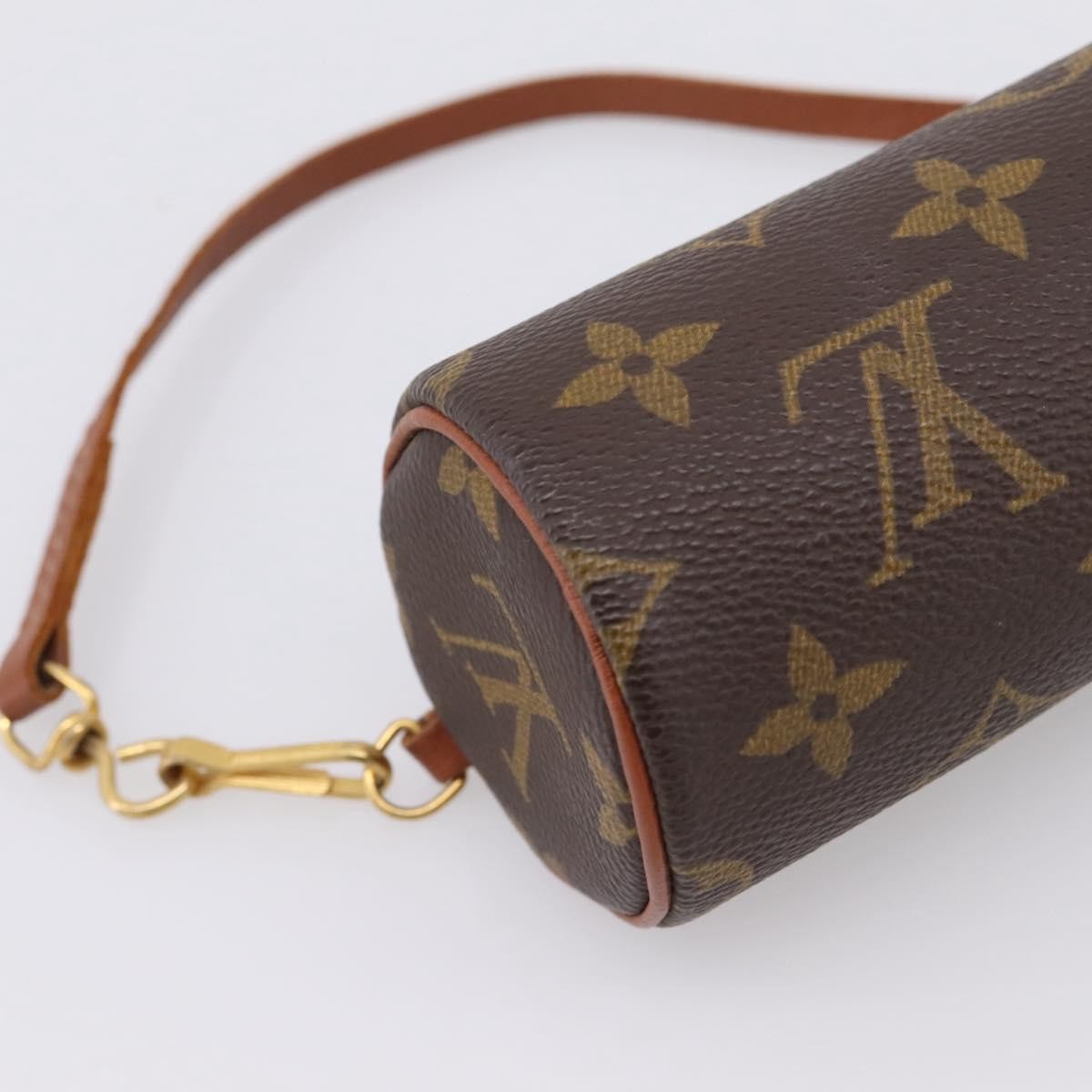 Louis Vuitton Papillon Pochette Monogram Canvas Brown Canvas Clutche & Pouche Bag (Pre-Owned)