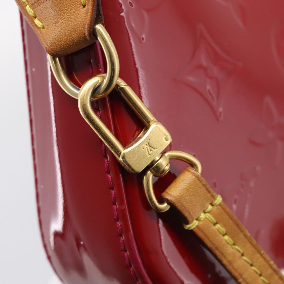 Louis Vuitton Pochette Accessoires Nm Monogram Vernis Pink Patent_Leather Clutche & Pouche Bag (Pre-Owned)