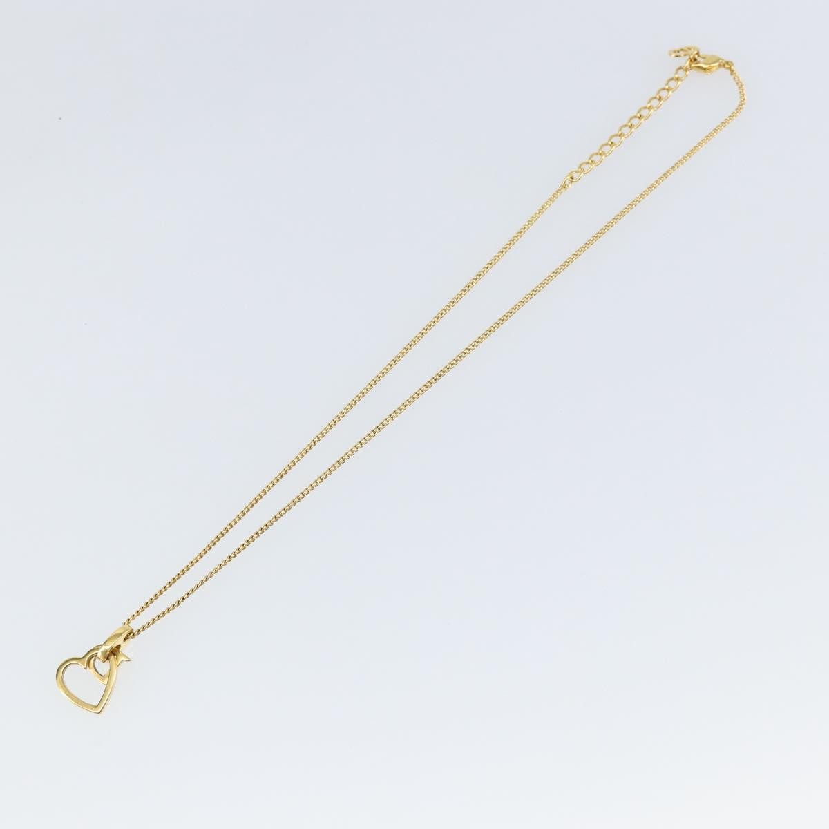 Christian Dior Cd Heart Metal Gold Metal Jewelry (Pre-Owned)