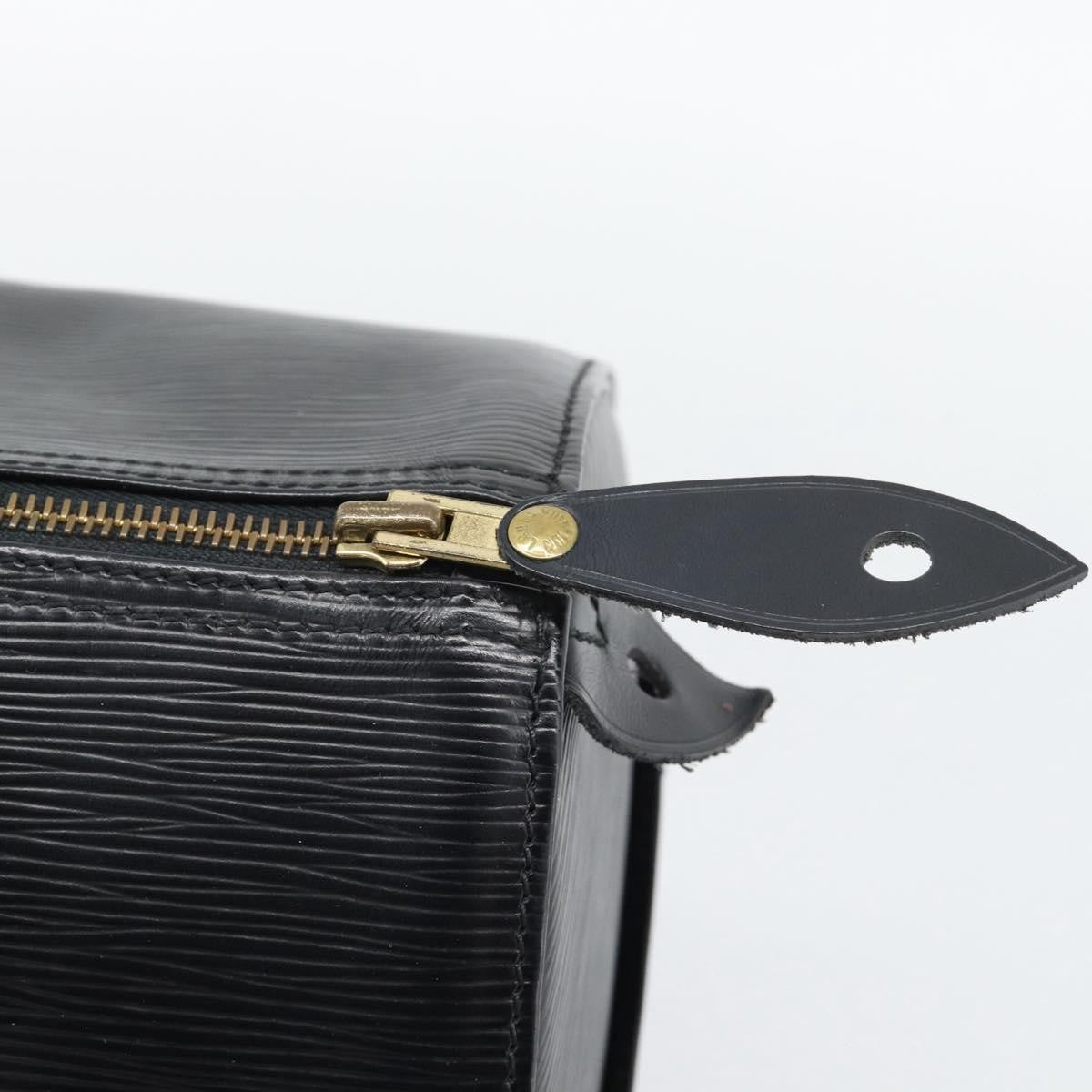Louis Vuitton Speedy Epi Black Leather Handbag (Pre-Owned)