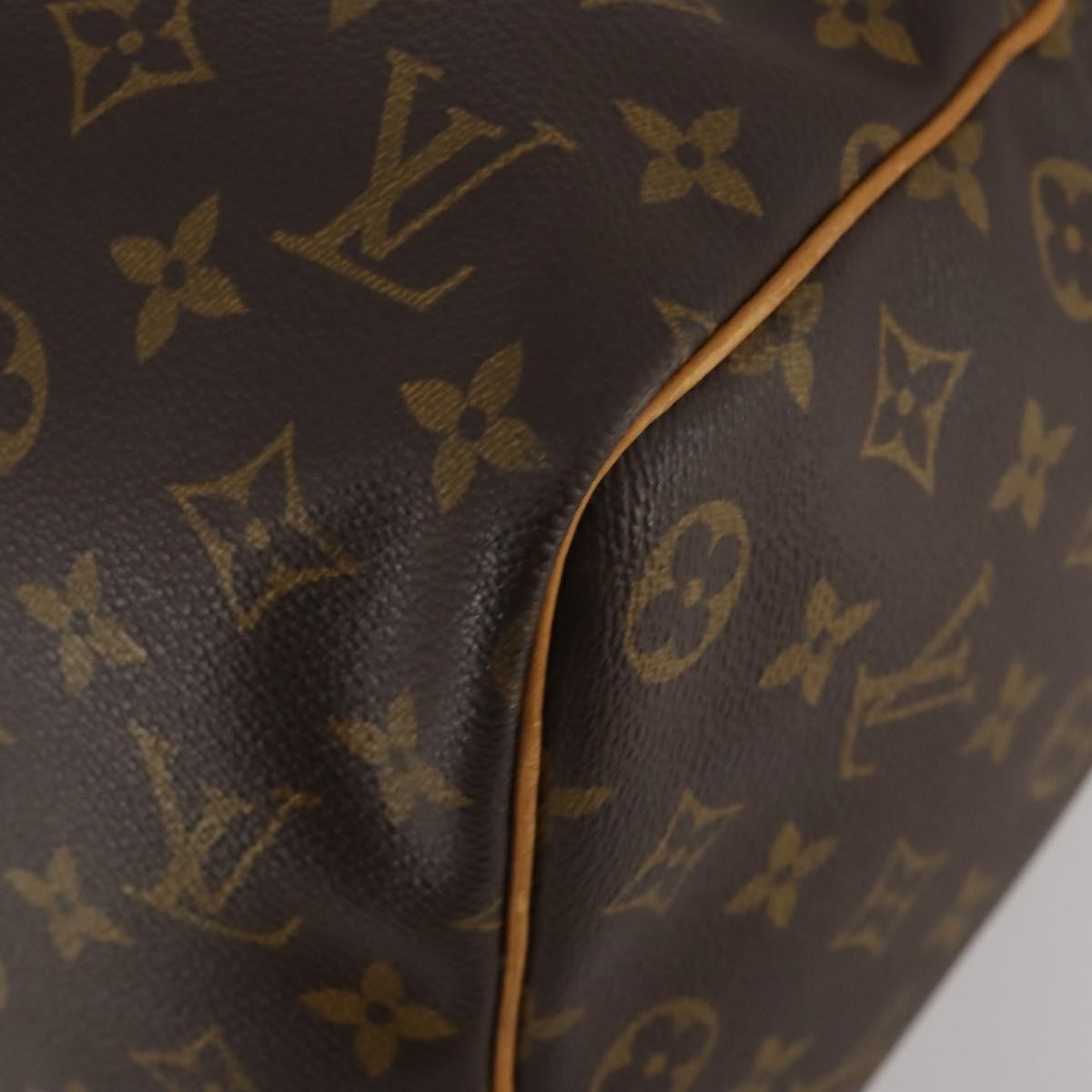 Louis Vuitton Keepall Monogram Canvas Brown Canvas Travel Bag Bag (Pre-Owned)