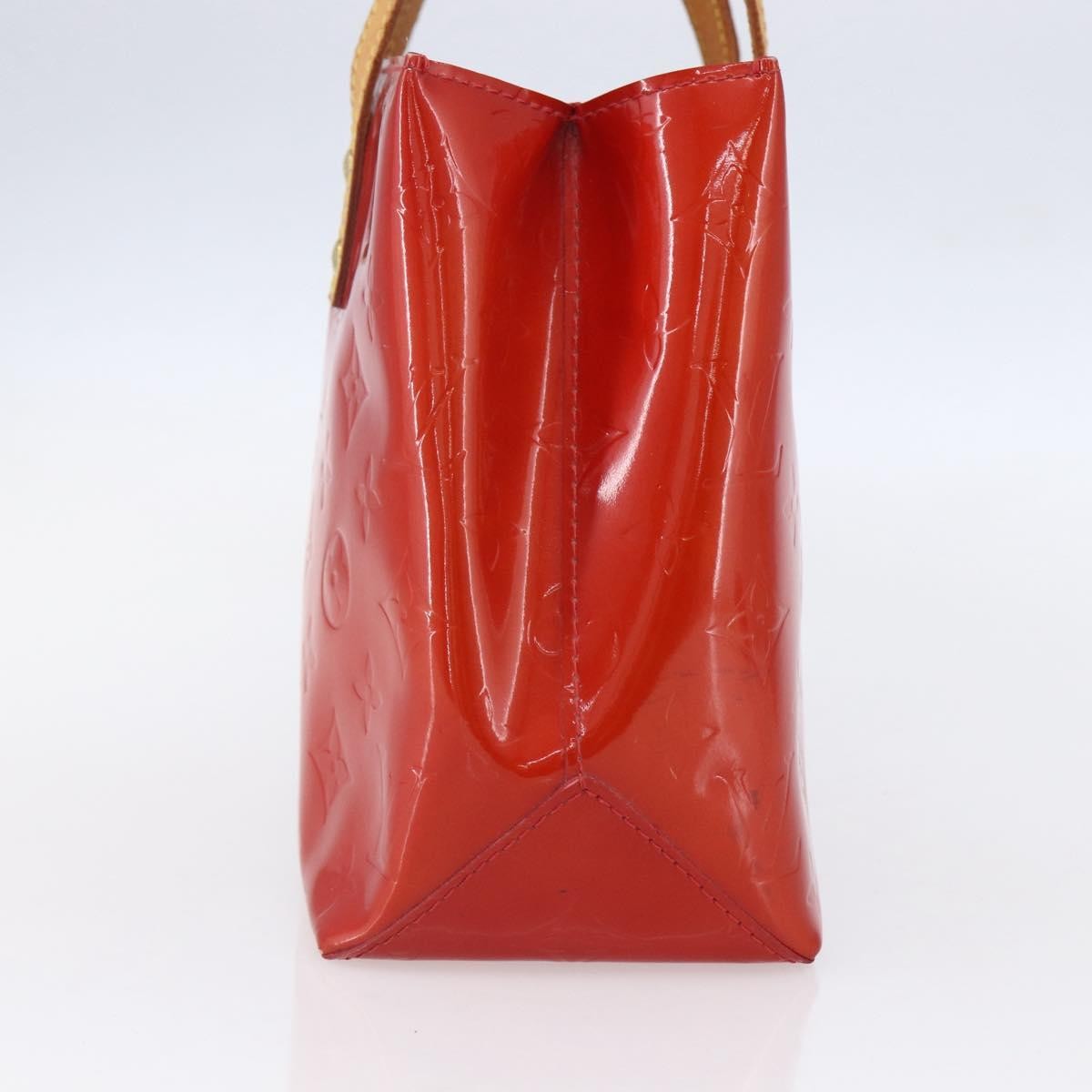 Louis Vuitton Reade Monogram Vernis Red Patent_Leather Handbag (Pre-Owned)