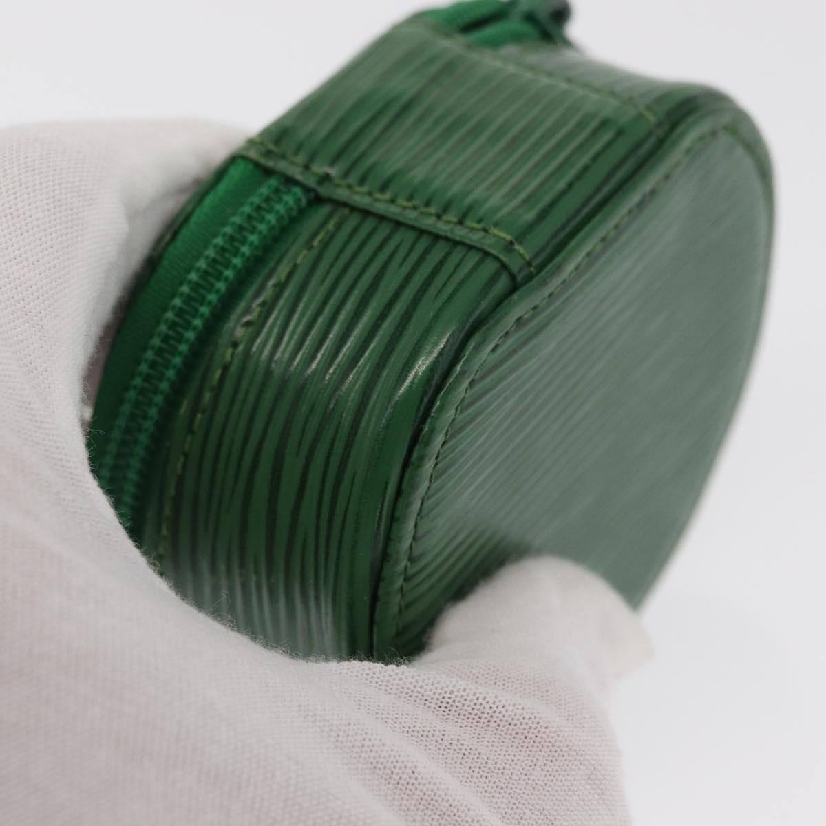 Louis Vuitton Ecrin Bijoux Epi Leather Green Leather Jewelry Set Jewelry (Pre-Owned)