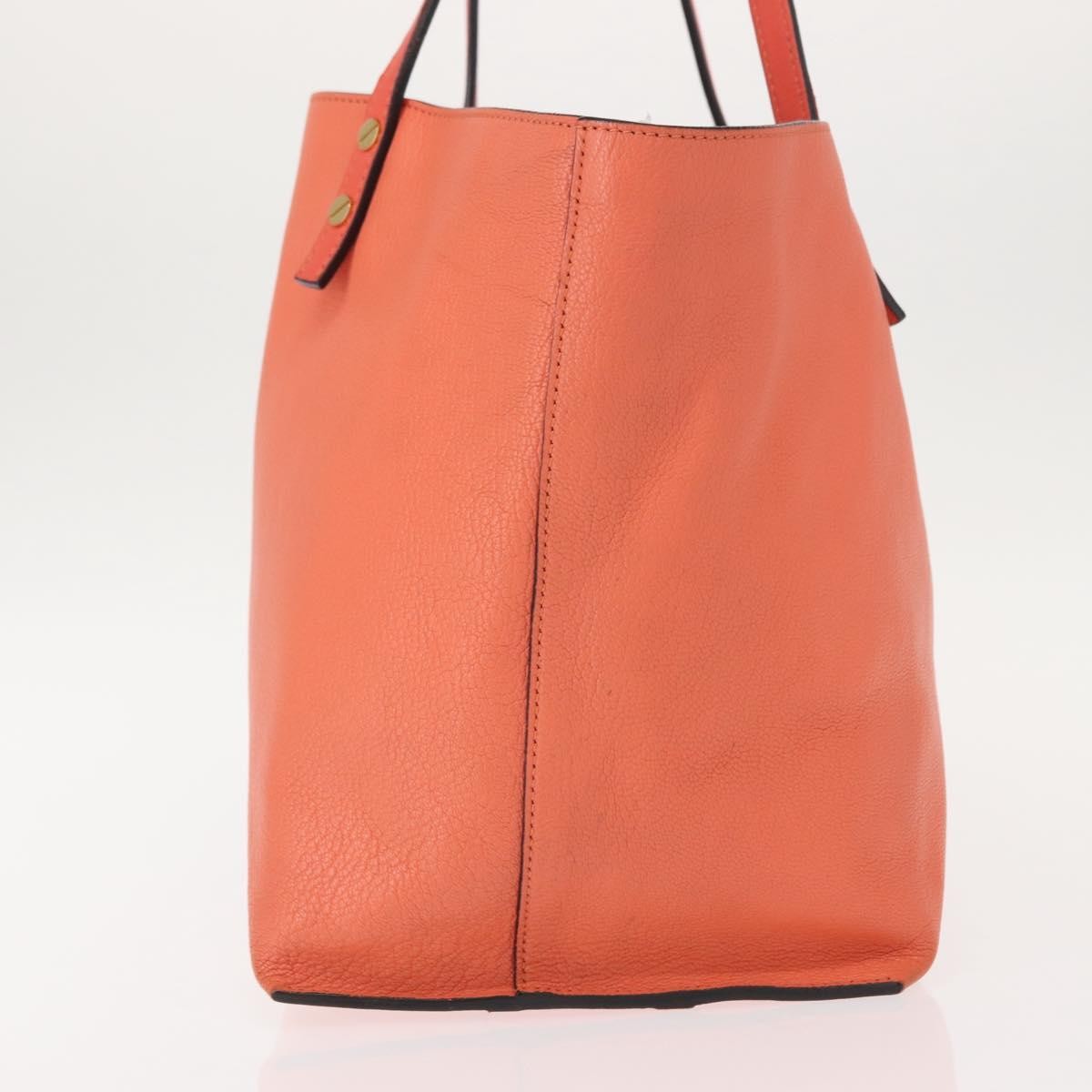 Chloe Dilan Tote Leather Pink Leather Tote Bag Bag (Pre-Owned)