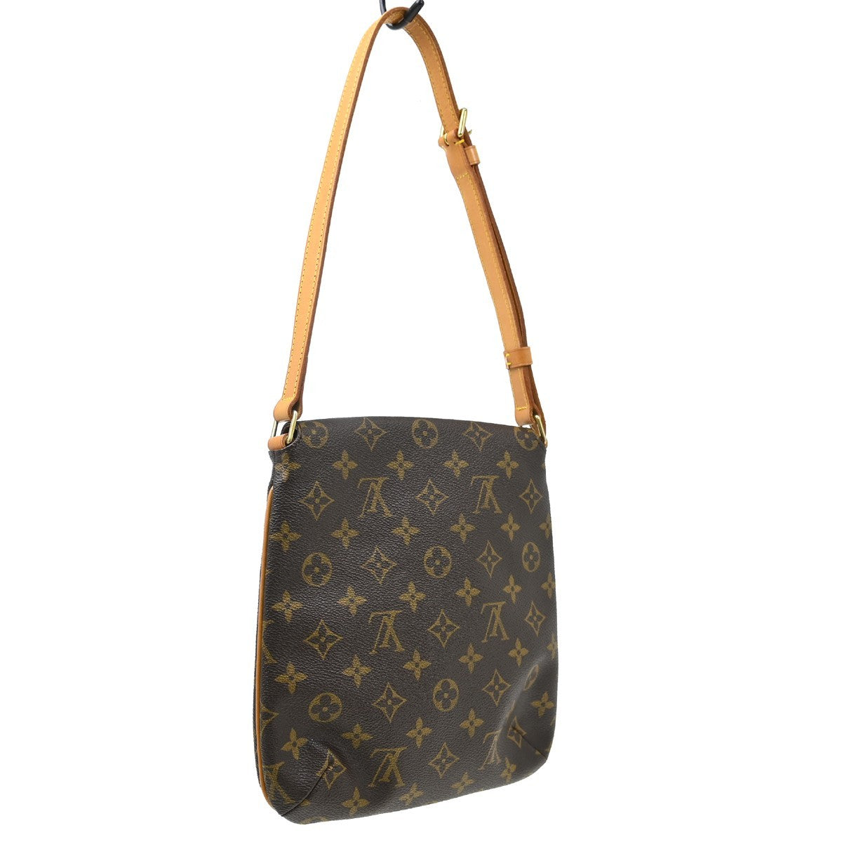 Louis Vuitton Musette Salsa Monogram Canvas Brown Canvas Shoulder Bag Bag (Pre-Owned)