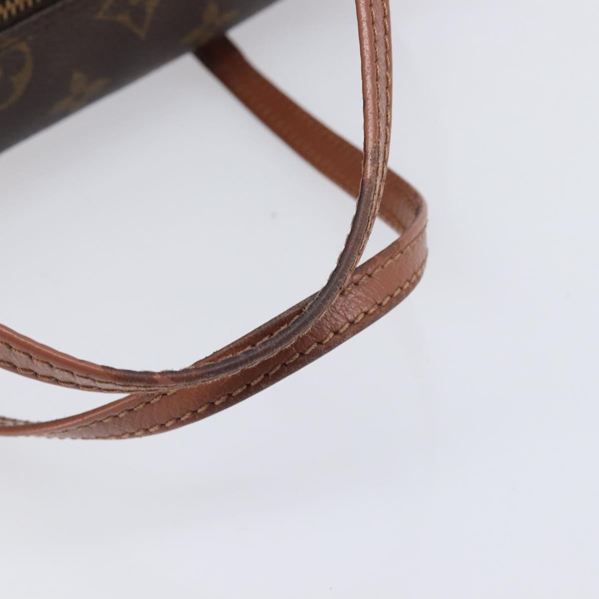 Louis Vuitton Papillon Monogram Canvas Brown Canvas Handbag (Pre-Owned)