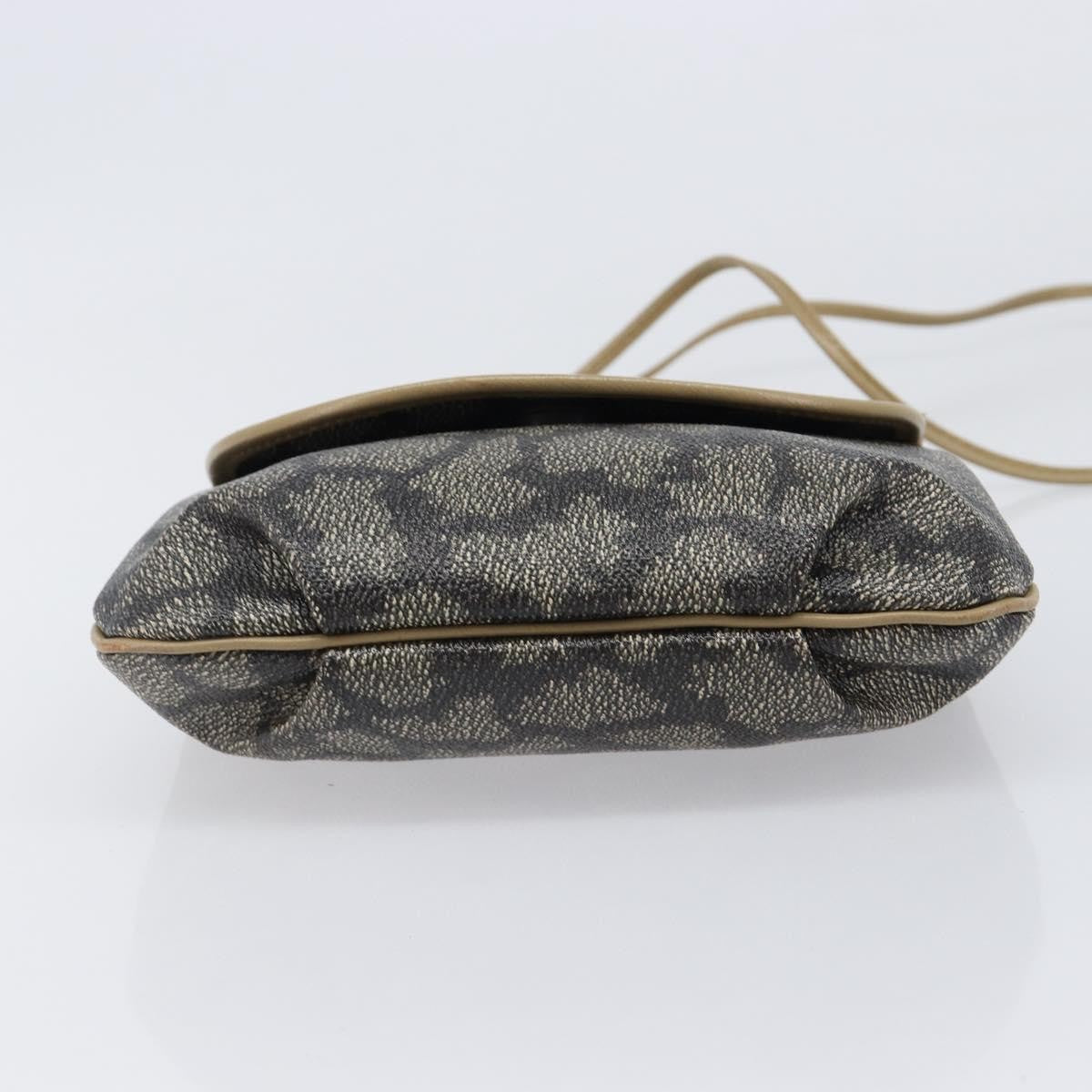Saint Laurent Vintage Shoulder Bag Canvas Gray Canvas Shoulder Bag Bag (Pre-Owned)