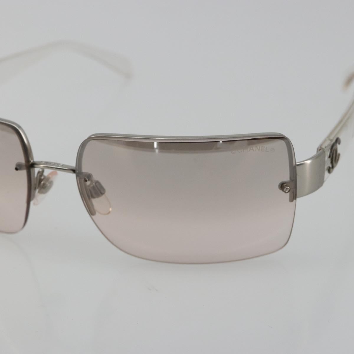 Chanel Logo Cc Plastic Clear Plastic Sunglasse Accessory (Pre-Owned)