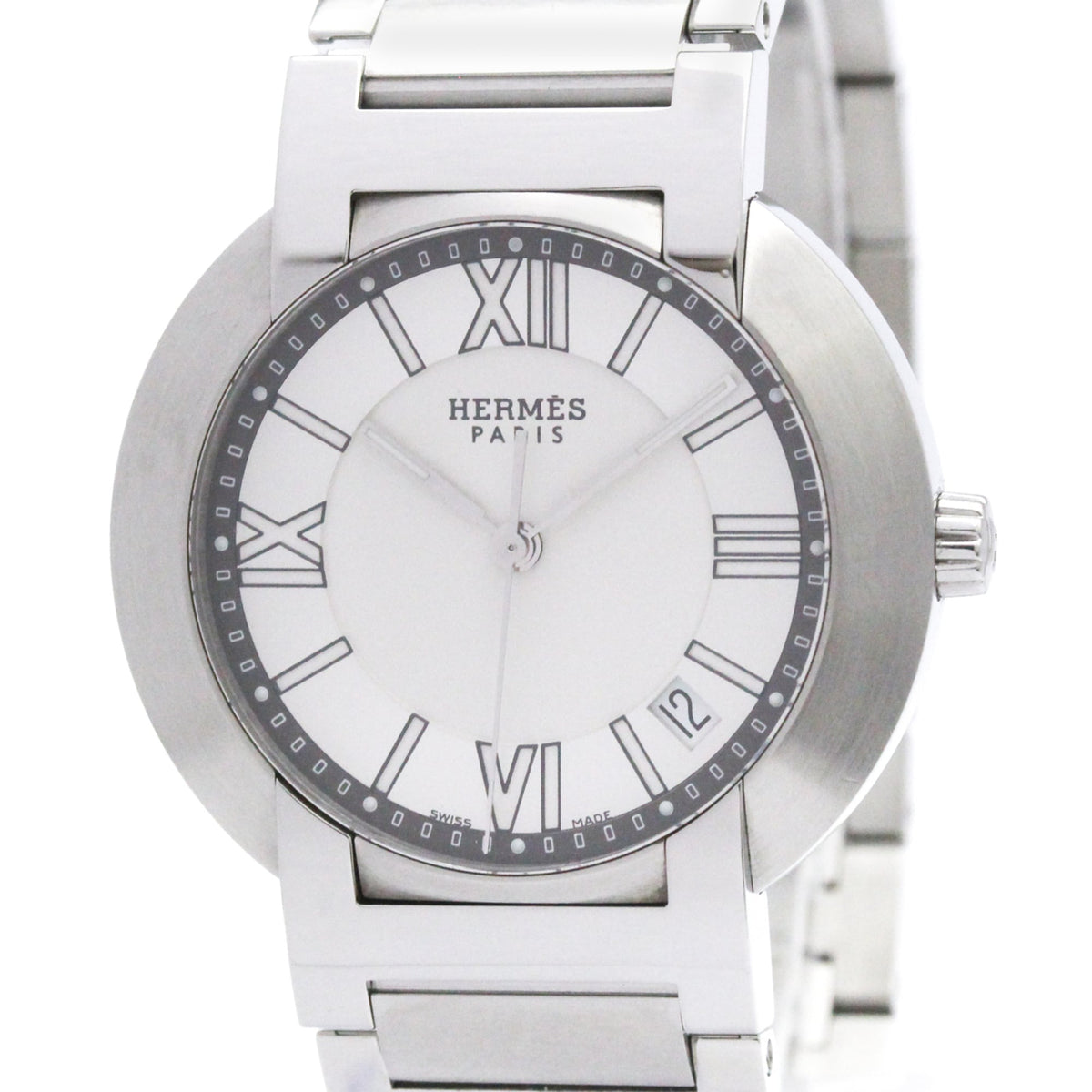 Hermes Nomade Quartz Stainless Steel Watch (Pre-Owned)