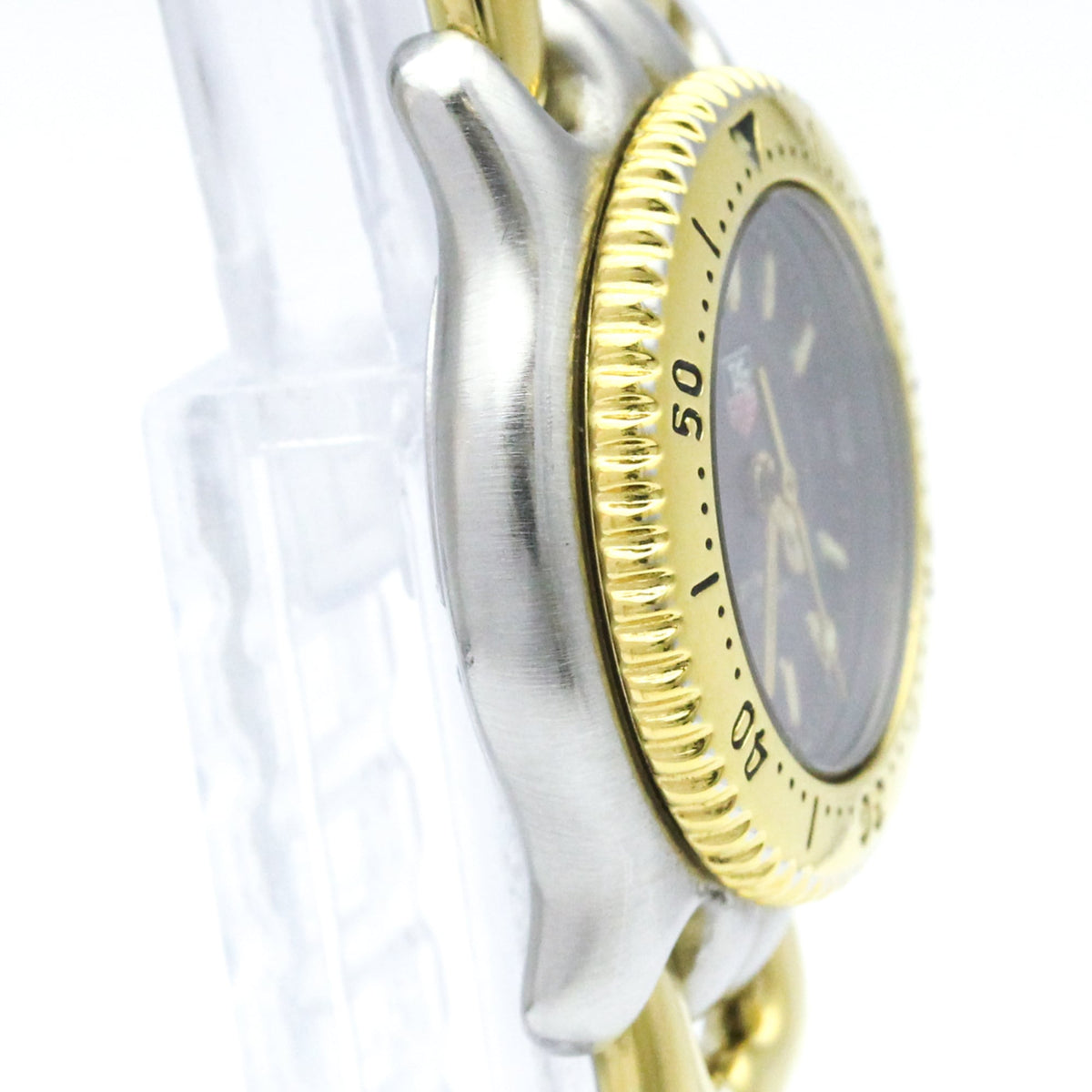 Tag Heuer Sel Professional 200M Quartz Stainless Steel And Gold Plated Watch (Pre-Owned)