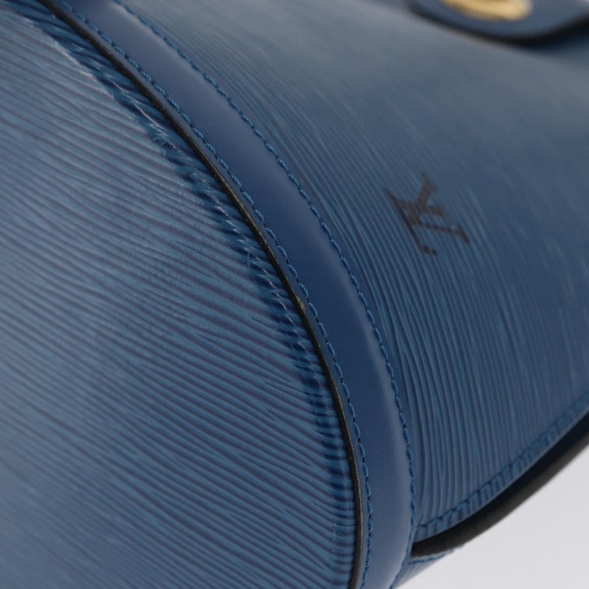 Louis Vuitton Cluny Epi Leather Blue Leather Shoulder Bag Bag (Pre-Owned)