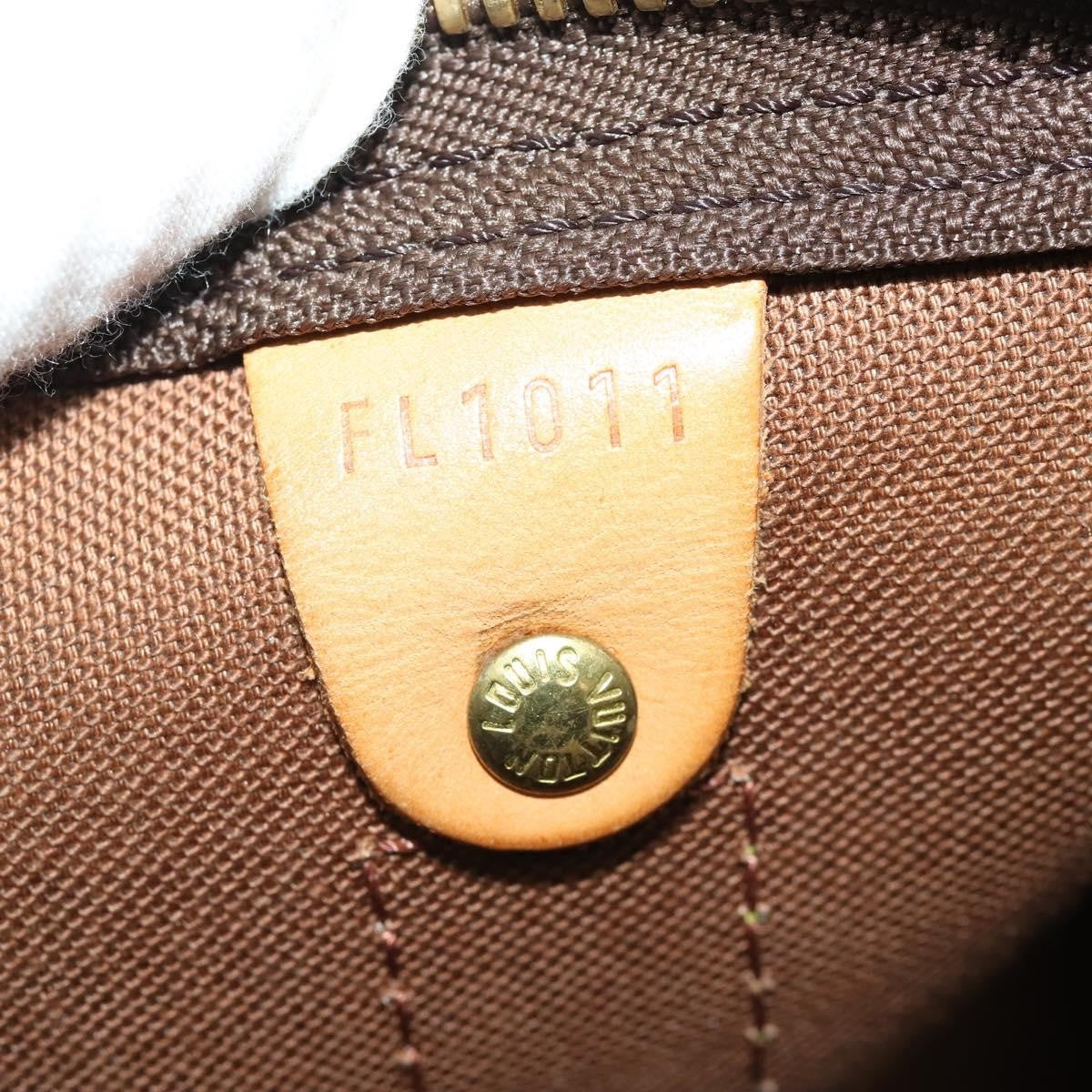 Louis Vuitton Keepall Monogram Canvas Brown Canvas Travel Bag Bag (Pre-Owned)