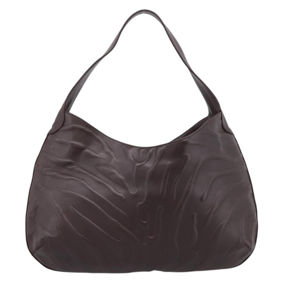 Cartier Panthère Shoulder Leather Brown Leather Shoulder Bag Bag (Pre-Owned)