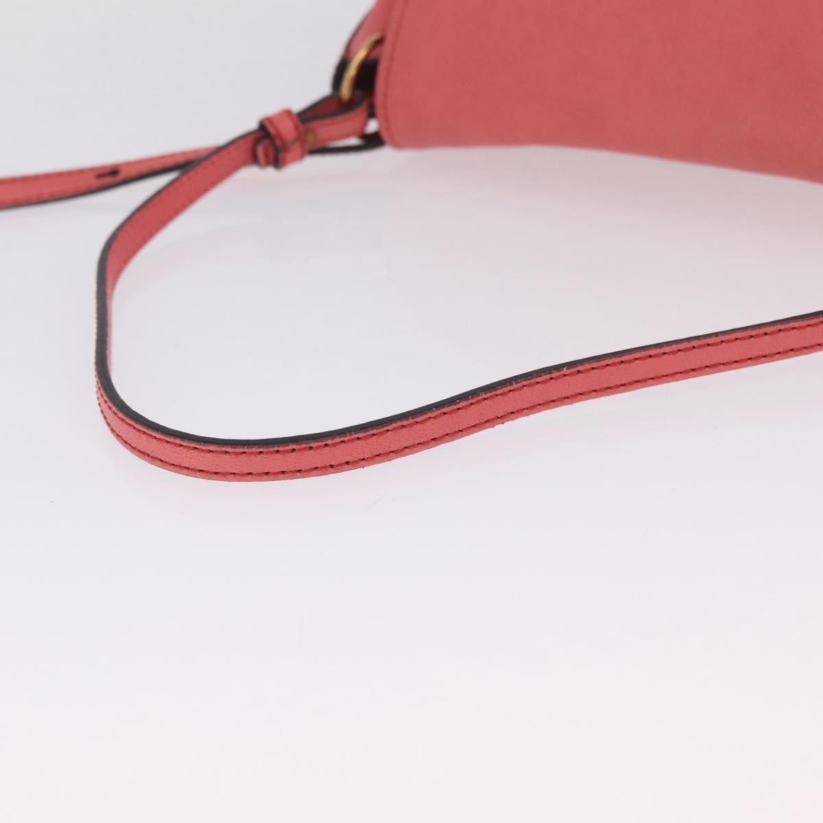 Chloe Elsie Satchel Leather Pink Leather Shoulder Bag Bag (Pre-Owned)