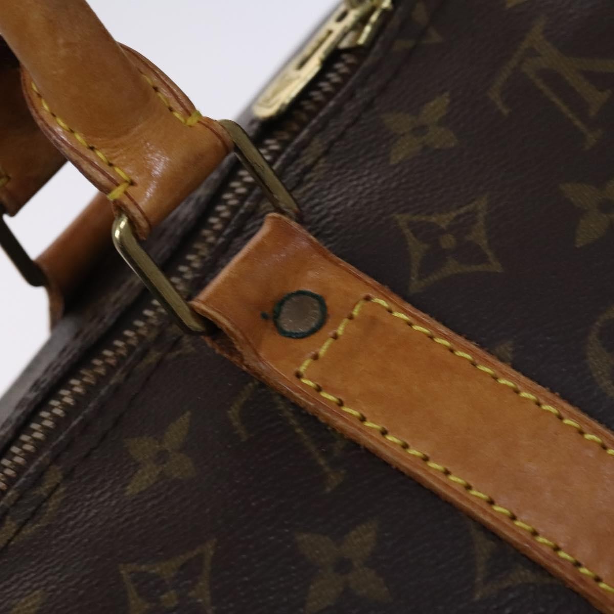 Louis Vuitton Keepall Monogram Canvas Brown Canvas Travel Bag Bag (Pre-Owned)