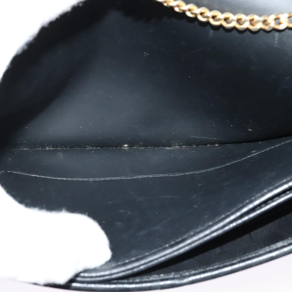 Christian Dior Vintage Honeycomb Canvas Black Canvas Shoulder Bag Bag (Pre-Owned)