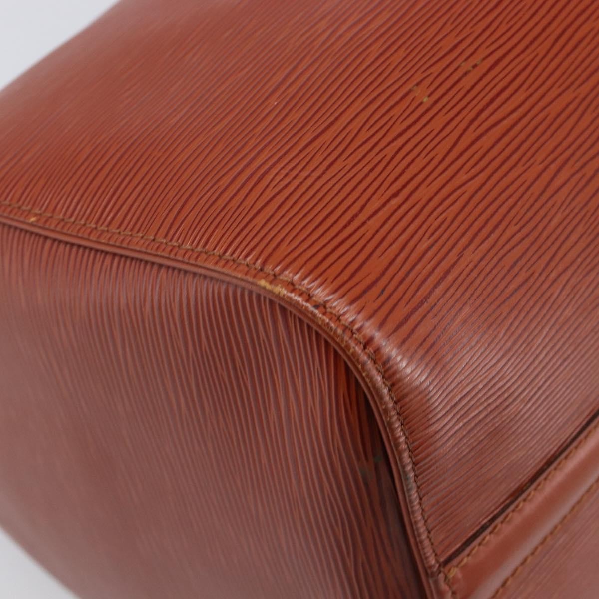 Louis Vuitton Speedy Epi Leather Brown Leather Handbag (Pre-Owned)