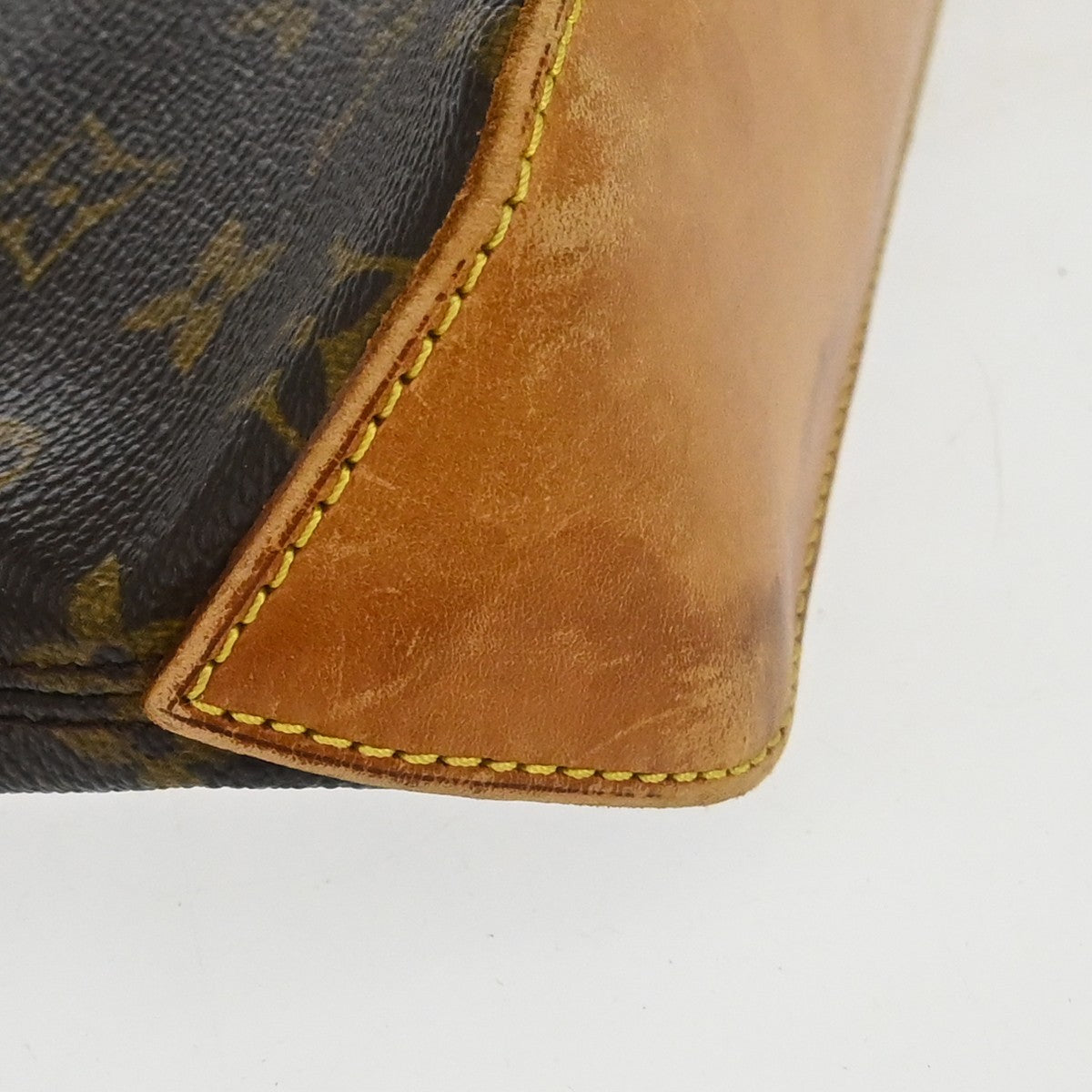 Louis Vuitton Trotteur Monogram Canvas Brown Canvas Shoulder Bag Bag (Pre-Owned)