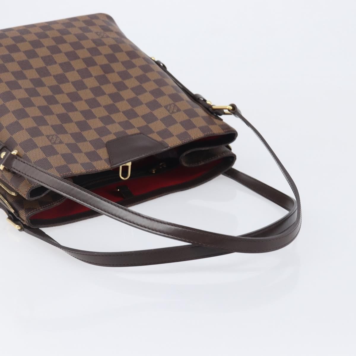 Louis Vuitton Cabas Rivington Damier Brown Canvas Tote Bag Bag (Pre-Owned)