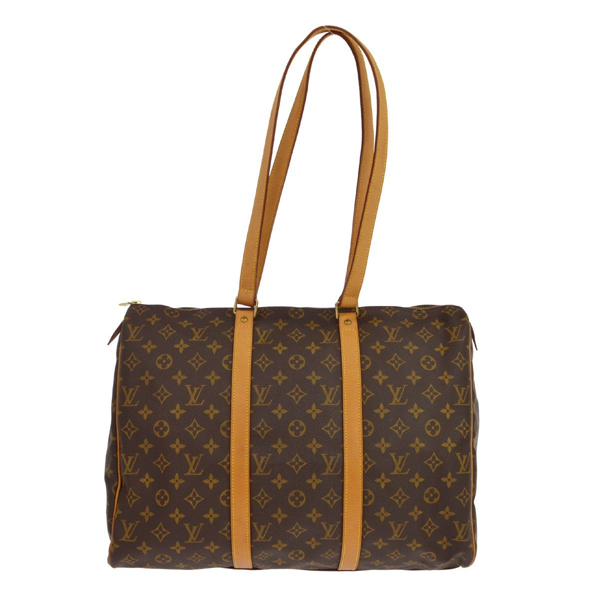 Louis Vuitton Flanerie Monogram Canvas Brown Canvas Handbag (Pre-Owned)