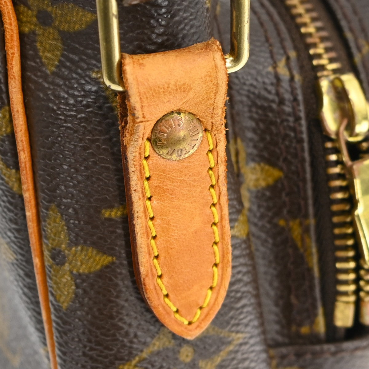 Louis Vuitton Amazone Monogram Canvas Brown Canvas Shoulder Bag Bag (Pre-Owned)