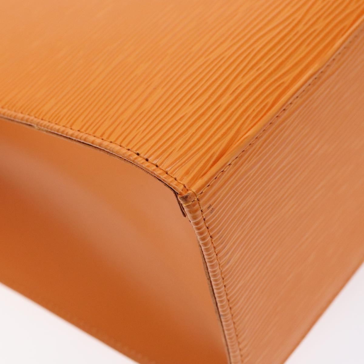 Louis Vuitton Croisette Epi Leather Orange Leather Handbag (Pre-Owned)