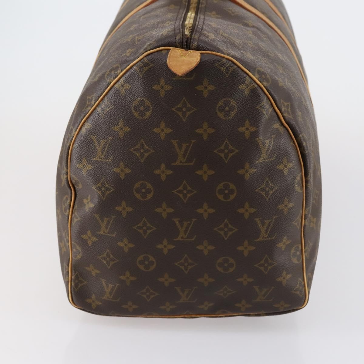 Louis Vuitton Keepall Monogram Canvas Brown Canvas Travel Bag Bag (Pre-Owned)