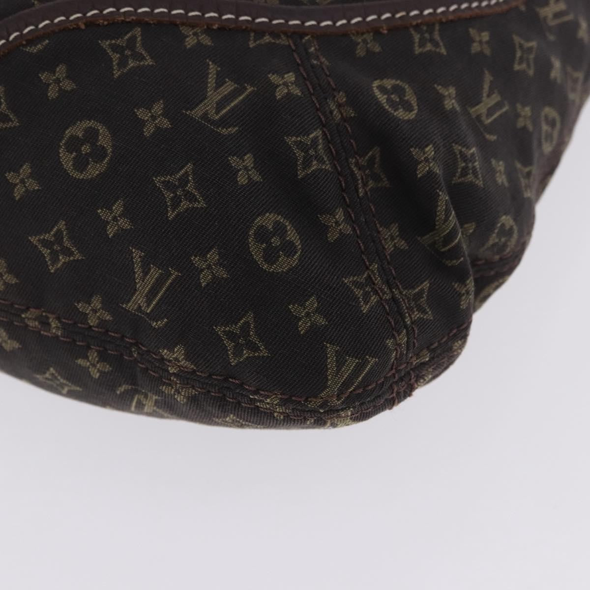Louis Vuitton Manon Mini Lin Brown Canvas Handbag (Pre-Owned)