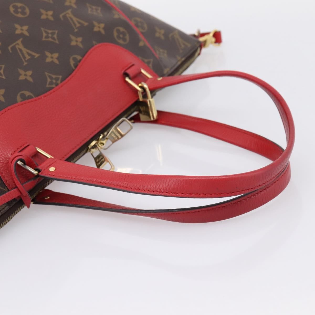 Louis Vuitton Estrela Nm Monogram Canvas With Leather Brown Canvas Handbag (Pre-Owned)