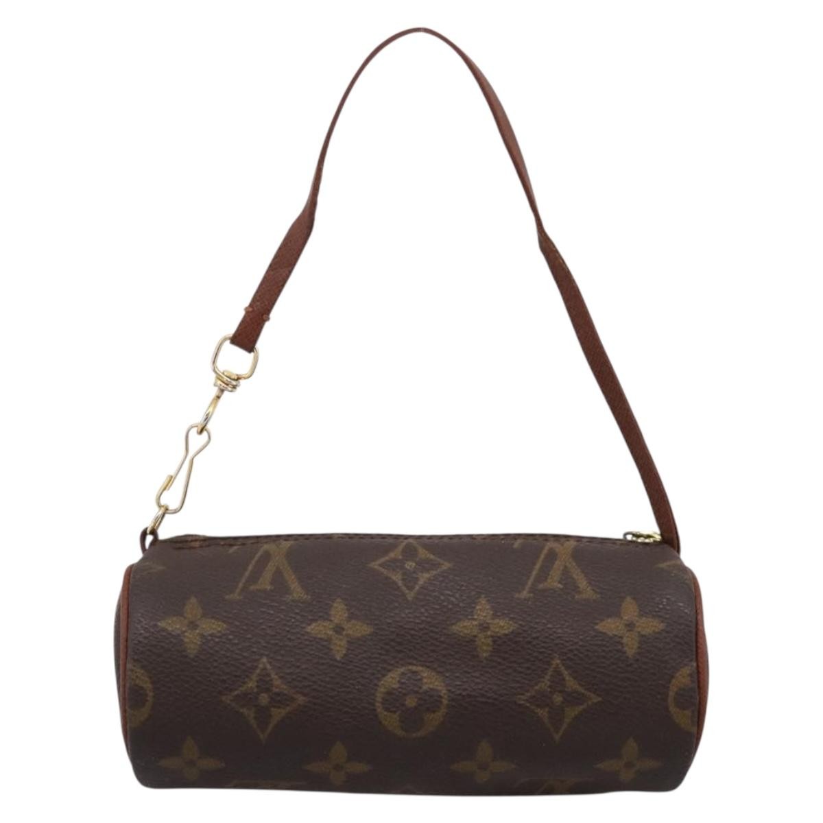 Louis Vuitton Papillon Pochette Monogram Canvas Brown Canvas Clutche & Pouche Bag (Pre-Owned)