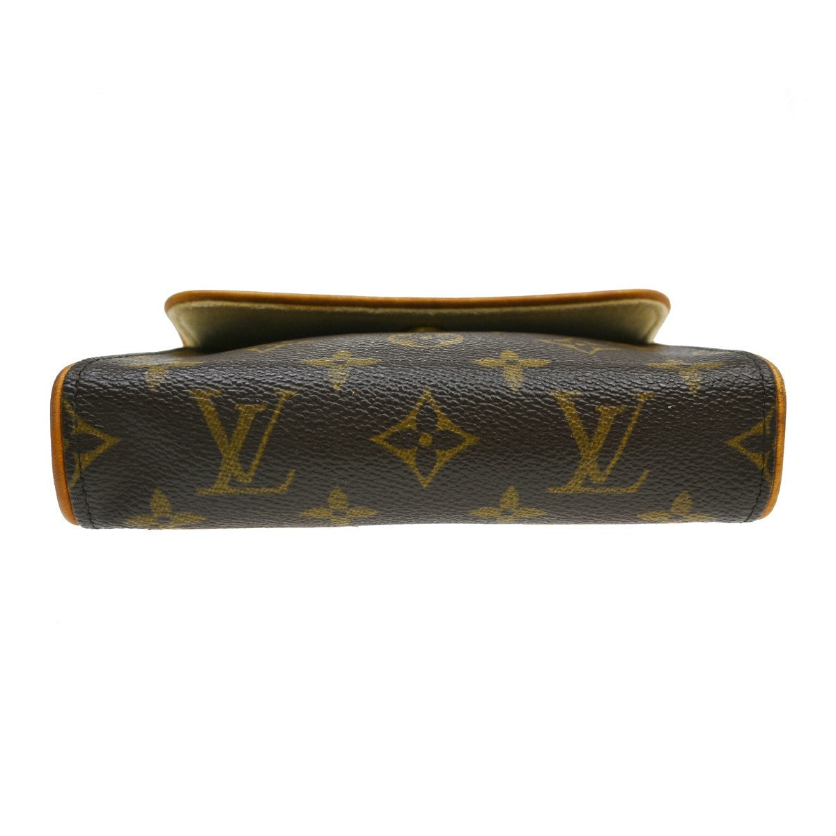 Louis Vuitton Florentine Waist Monogram Canvas Brown Canvas Clutche & Pouche Bag (Pre-Owned)