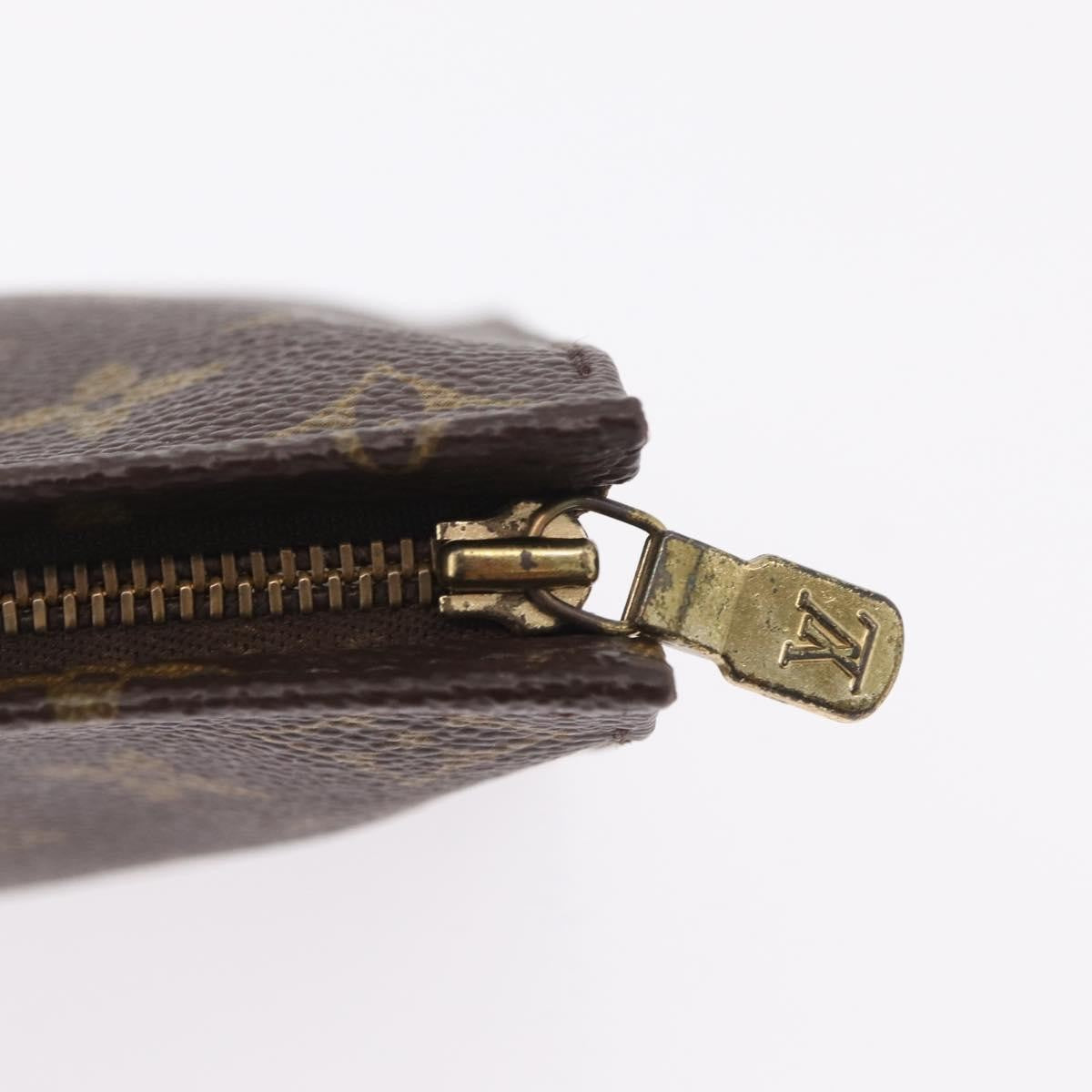 Louis Vuitton Toiletry Pouch Monogram Canvas Brown Canvas Clutche & Pouche Bag (Pre-Owned)