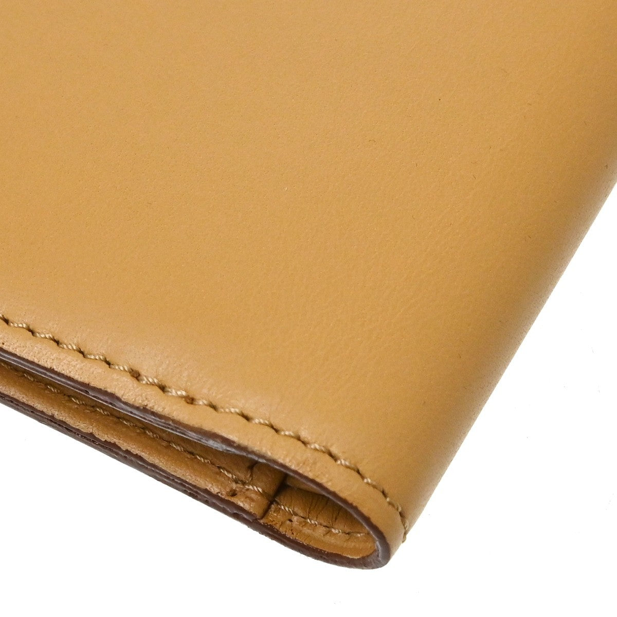 Cartier Bifold Leather Beige Leather Wallets Accessory (Pre-Owned)