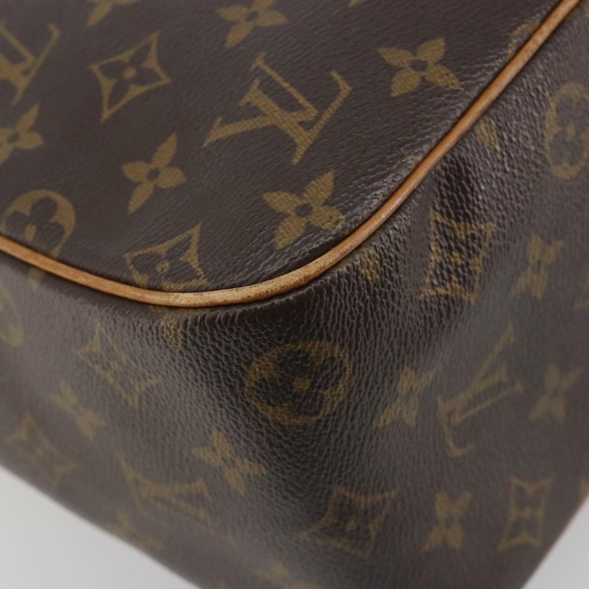 Louis Vuitton Excentri-Cite Monogram Canvas Brown Canvas Handbag (Pre-Owned)