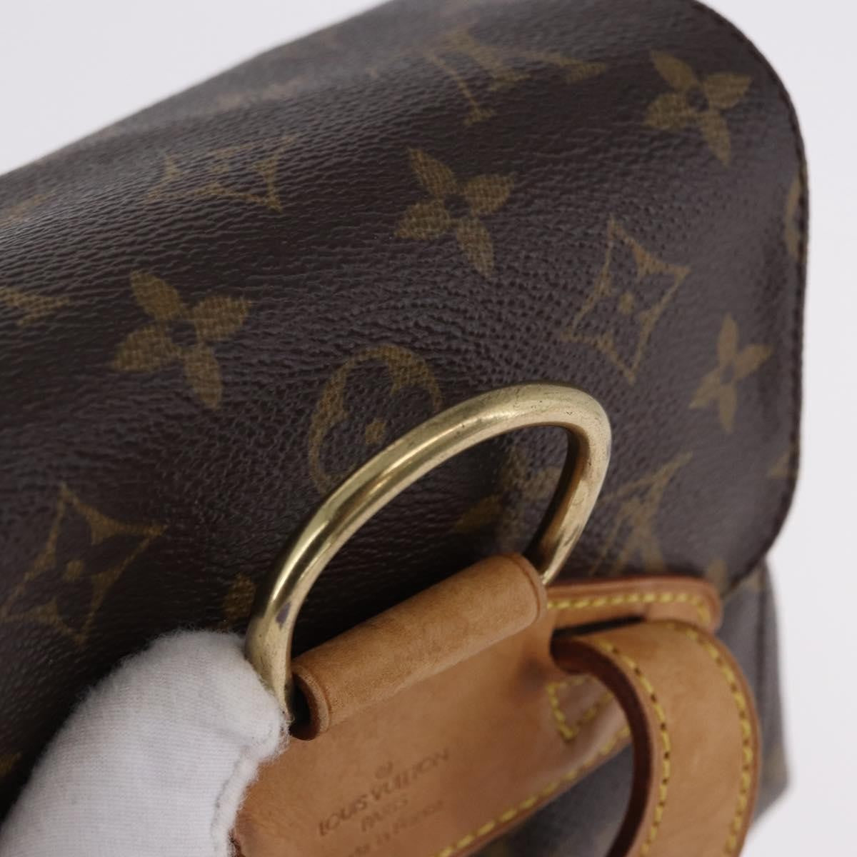 Louis Vuitton Montsouris Monogram Brown Canvas Backpack Bag (Pre-Owned)