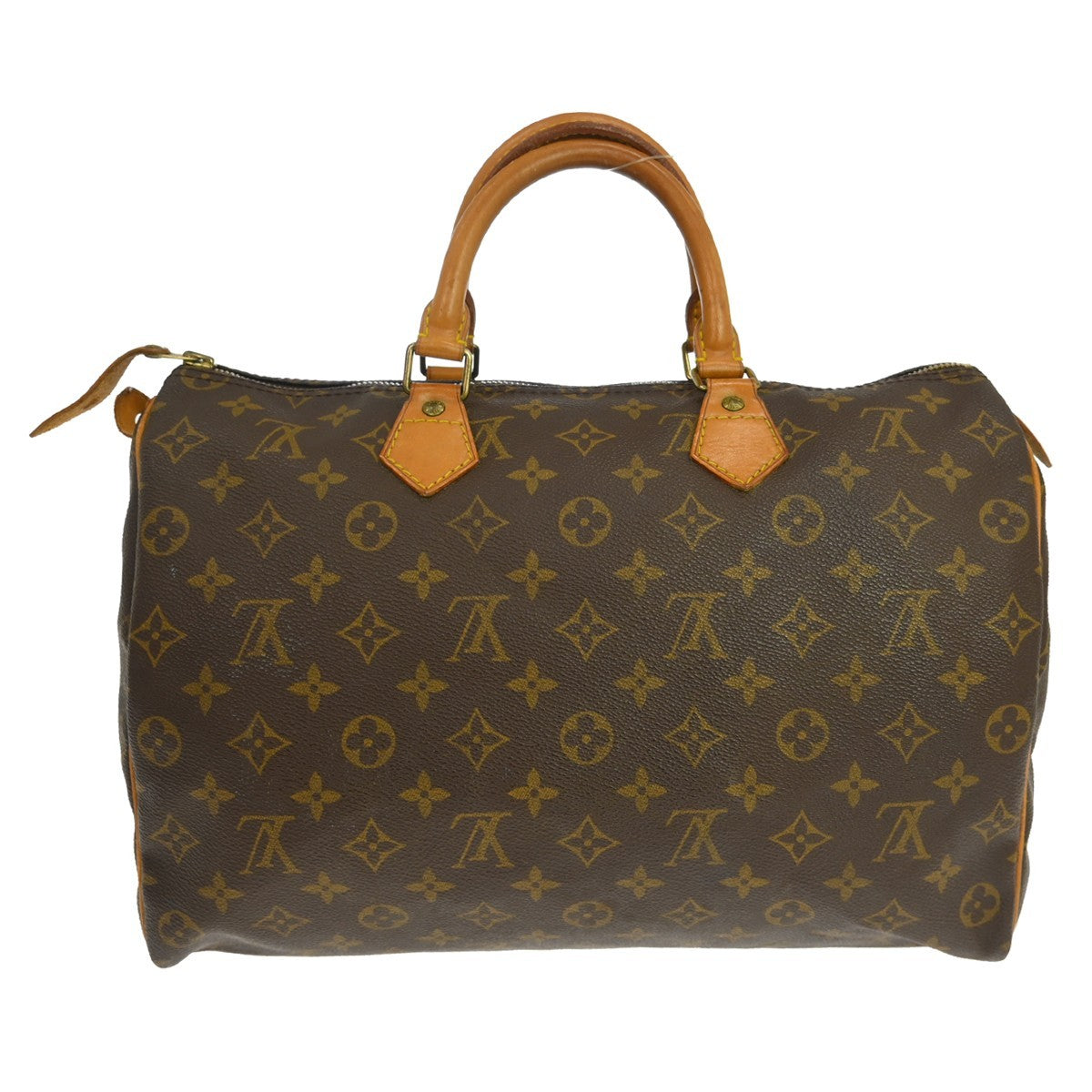 Louis Vuitton Speedy Monogram Canvas Brown Canvas Handbag (Pre-Owned)