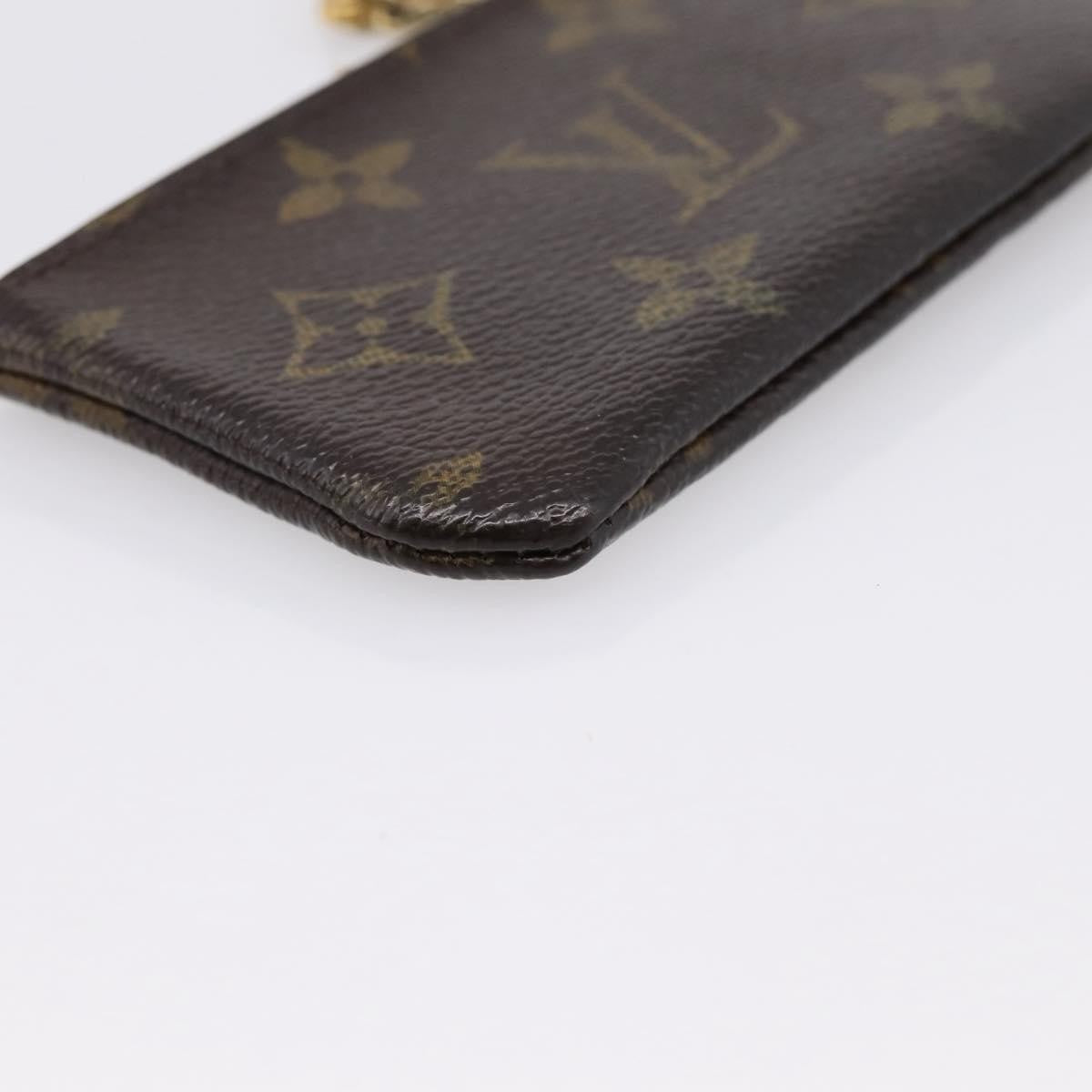 Louis Vuitton Pochette Clés Nm Canvas Brown Canvas Wallets Accessory (Pre-Owned)