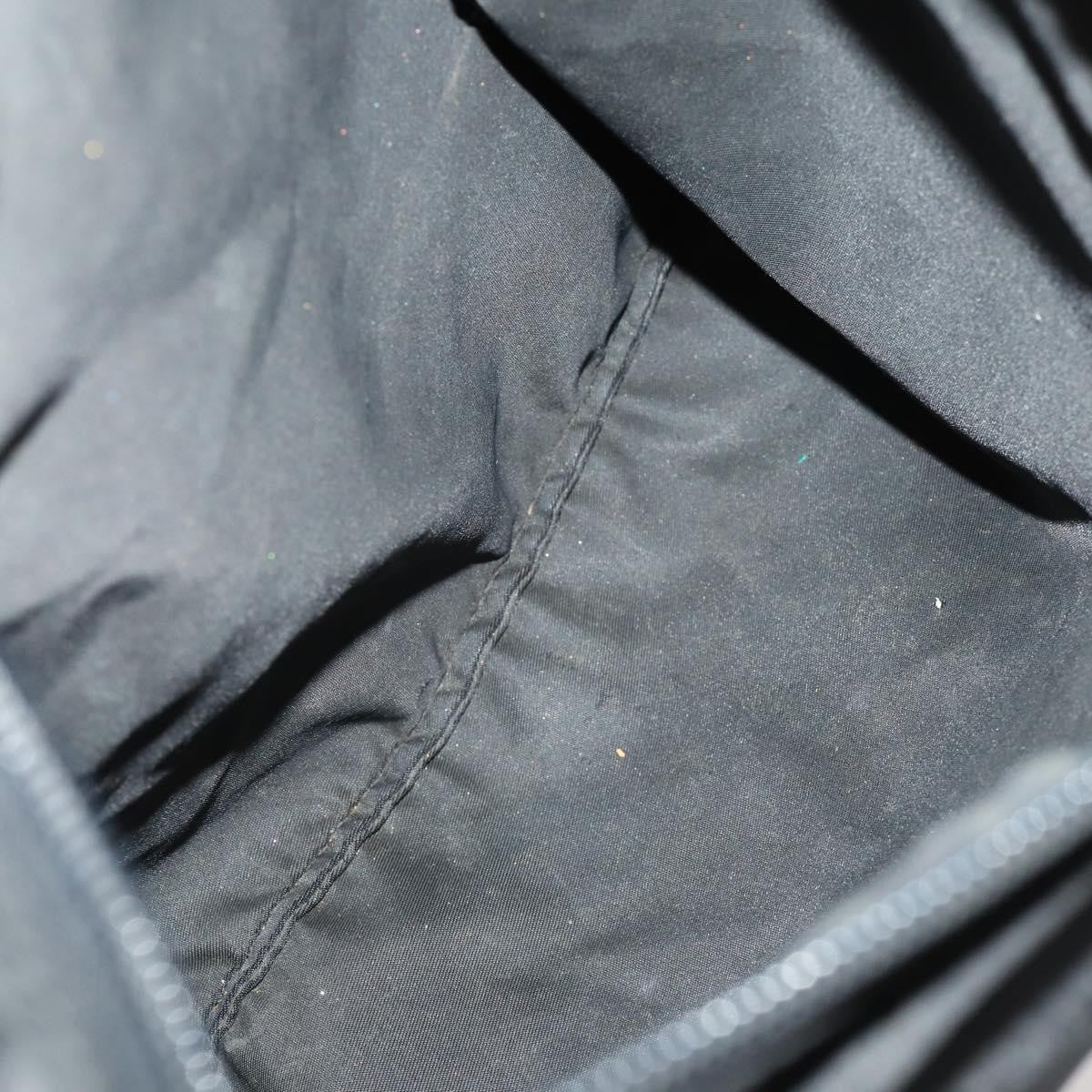Prada Flat Messenger Tessuto Black Nylon Shoulder Bag Bag (Pre-Owned)