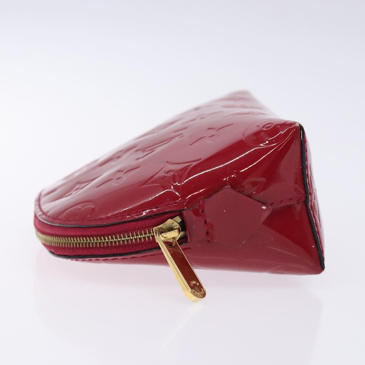 Louis Vuitton Cosmetic Monogram Vernis Pink Patent_Leather Clutche & Pouche Bag (Pre-Owned)