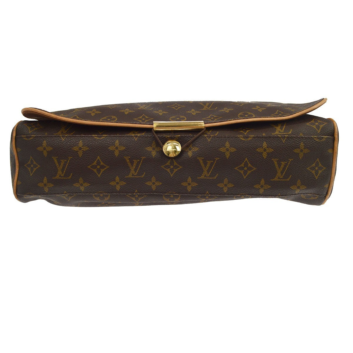 Louis Vuitton Abbesses Messenger Monogram Canvas Brown Canvas Handbag (Pre-Owned)