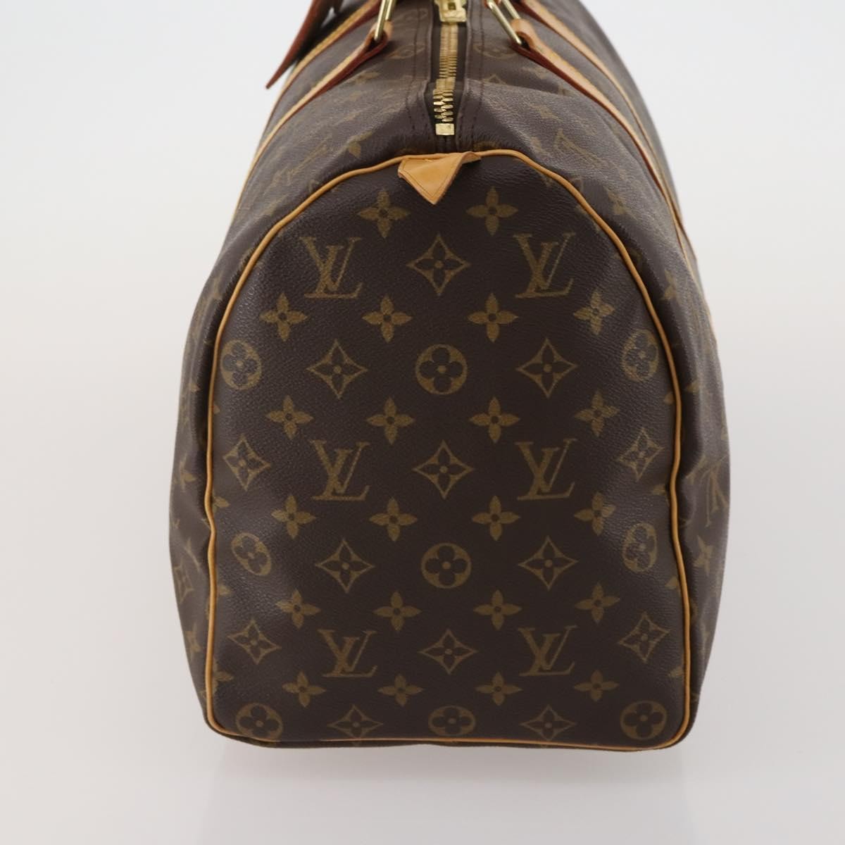 Louis Vuitton Keepall Monogram Canvas Brown Canvas Travel Bag Bag (Pre-Owned)