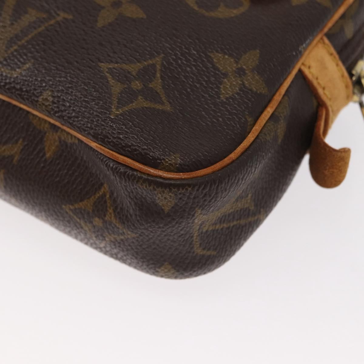 Louis Vuitton Pochette Marly Bandouliere Monogram Canvas Brown Canvas Clutche & Pouche Bag (Pre-Owned)