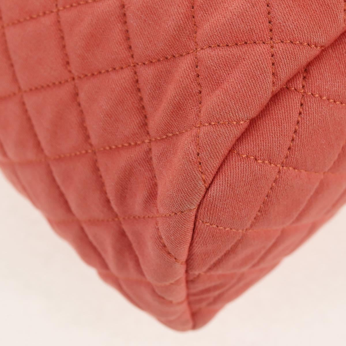 Chanel Vintage Flap Denim Pink Denim_Jeans Backpack Bag (Pre-Owned)