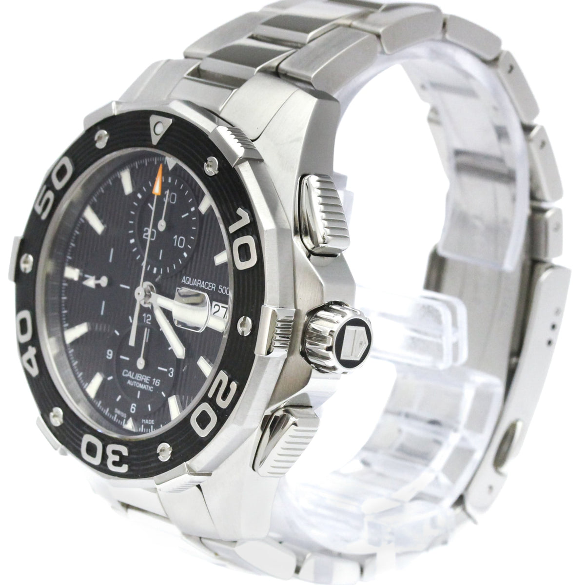 Tag Heuer Aquaracer 500M Chronograph Automatic Stainless Steel Watch (Pre-Owned)