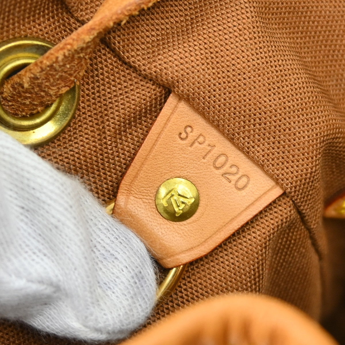 Louis Vuitton Vintage Montsouris Monogram Canvas Brown Canvas Backpack Bag (Pre-Owned)