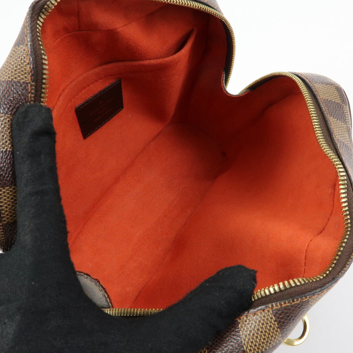 Louis Vuitton Sarria Damier Brown Canvas Handbag (Pre-Owned)